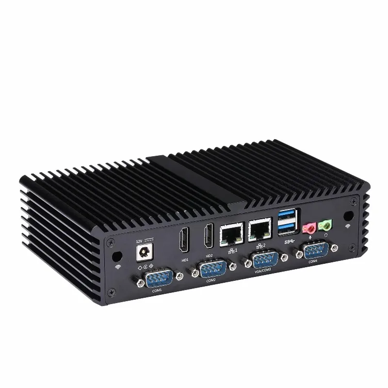 Industrial micro, mini host 2955U dual Gigabit network interface card 6 serial port RS485 Q301P