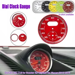 Car Dash Clock For 911 Carrera 991 2013-2019 For 911 Carrera 997 2005-2012 For 958 2011-2018 For Panamera 970 Dial Clock Gauge