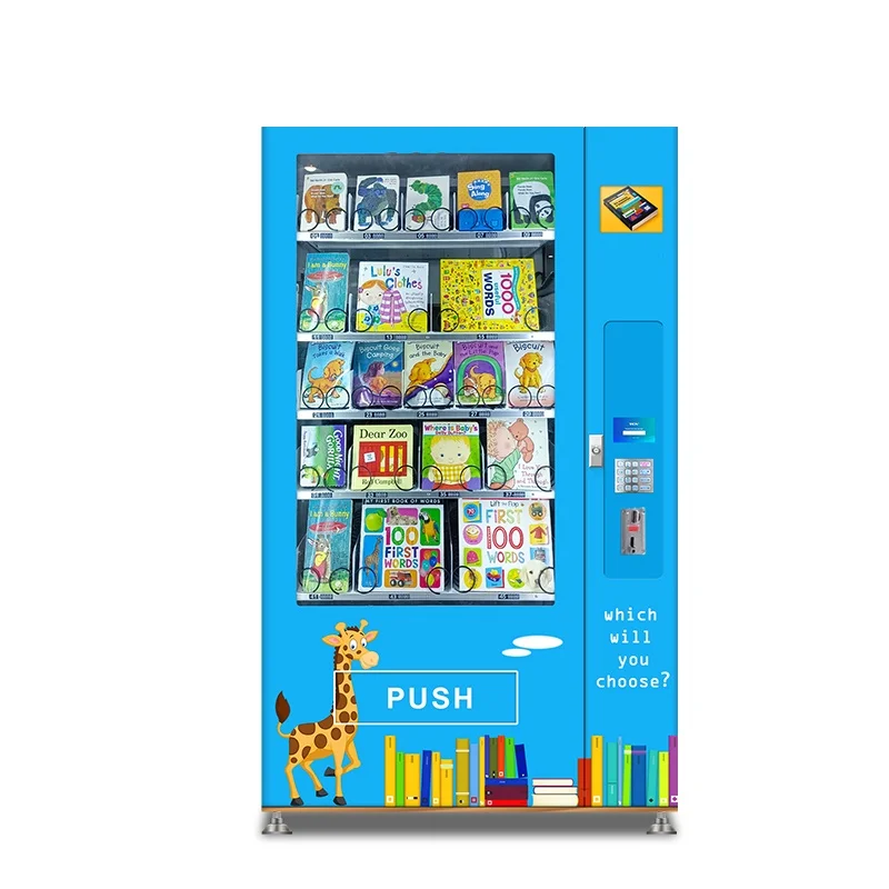 2024 Hot Sale Drive Through Book Vending Machine For Sale School Library Book Vending Machine