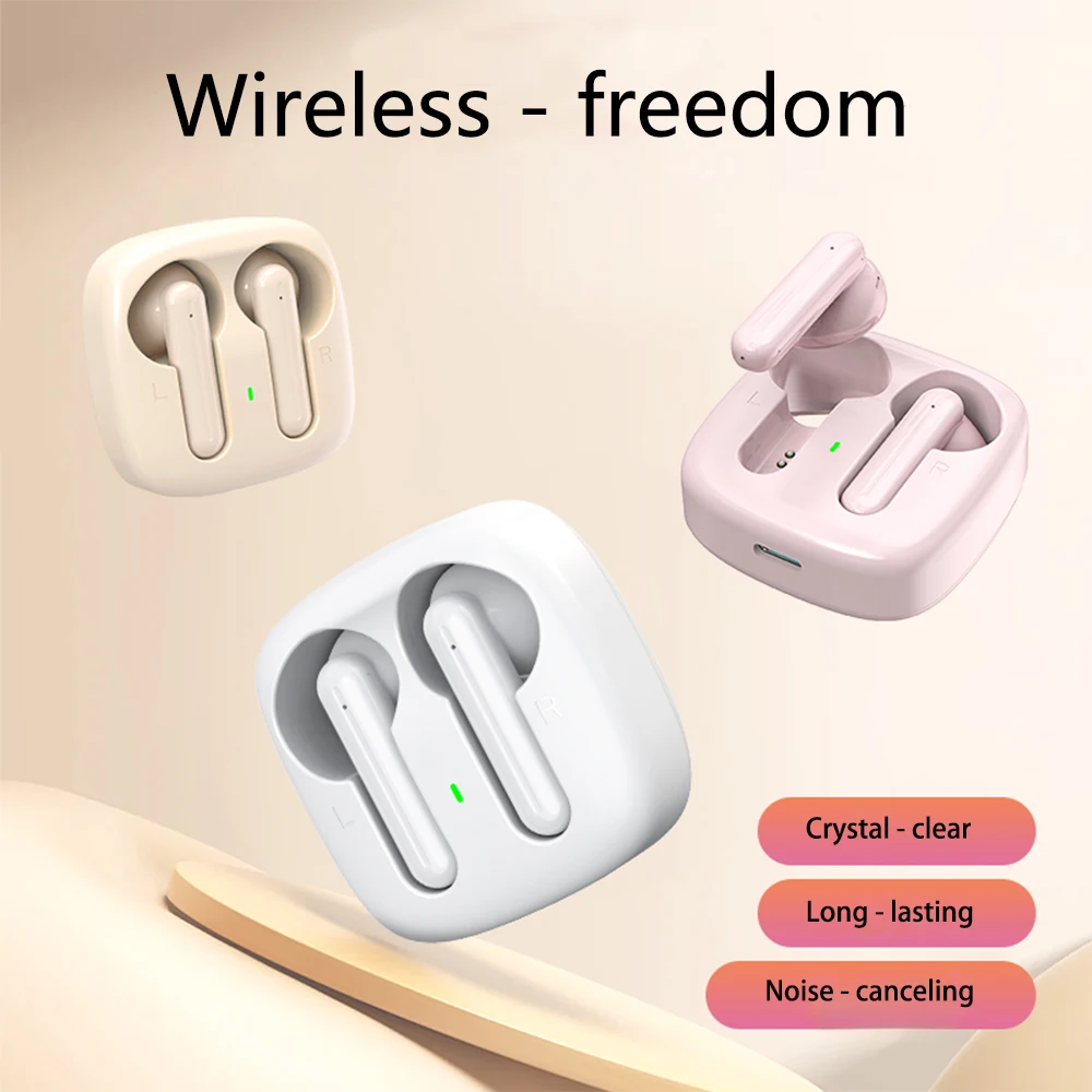 سماعات بلوتوث لهاتف آيفون 15 16 برو ماكس Xiaomi Samsung Lenovo سماعة رأس لاسلكية عمر بطارية طويل سماعات صوت محيطي #5