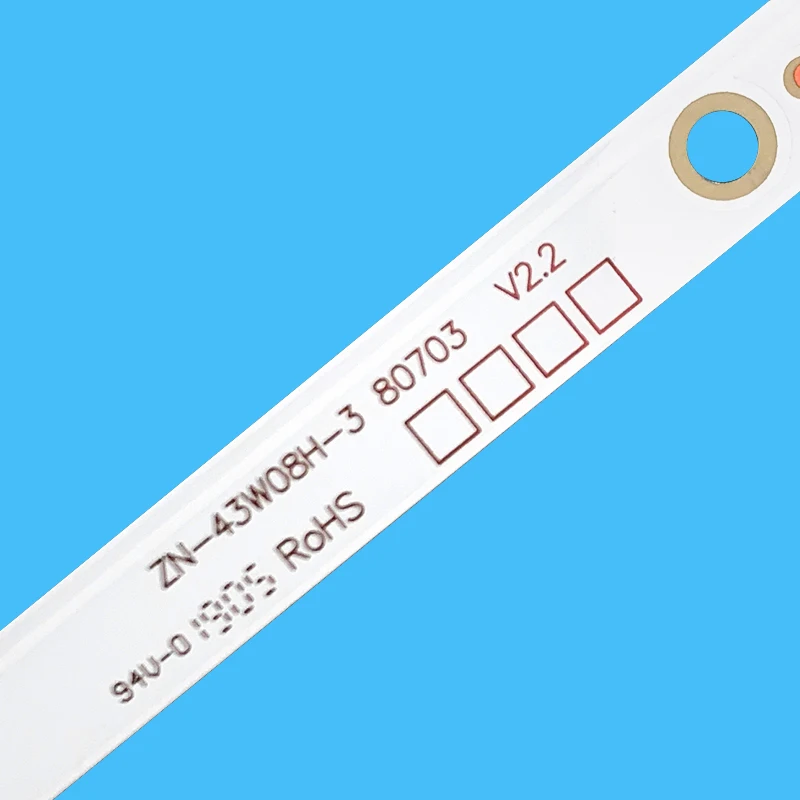 LED backlight strip for ZN-43W08H-3 80703 V22 DLED43-DT-012-ZX/K3Z412H C1500Y4G190477APB34H 01656 V43174KILED/PTV4317ILED K3Z522