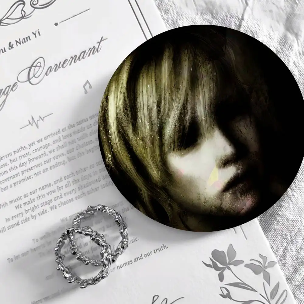Silent Hill 3 Round Badge Creative Brooch Clothing Backpack Accessories Lapel Pin
