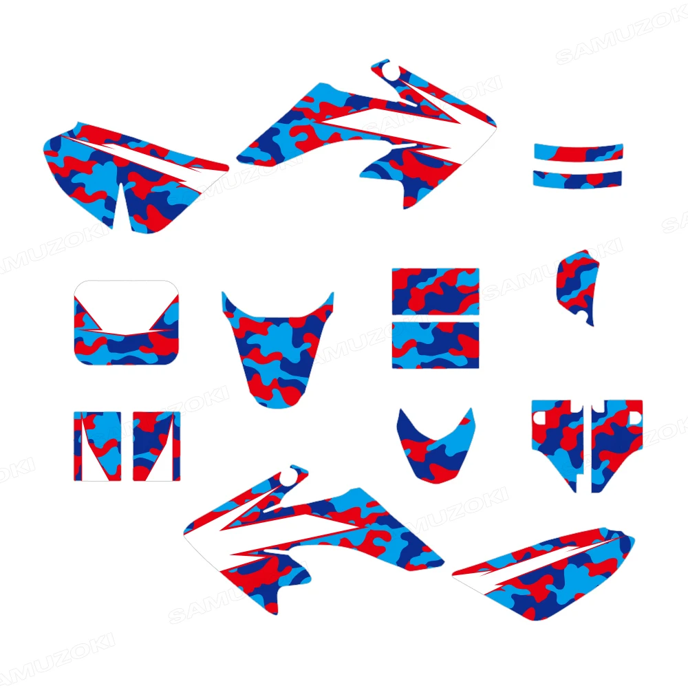 Motorcycle Fairing Sticker Fit for Honda CRF50 CRF50F 2004-2024 CRF 50 Full Set Graphics Background Decals Stickers Kits
