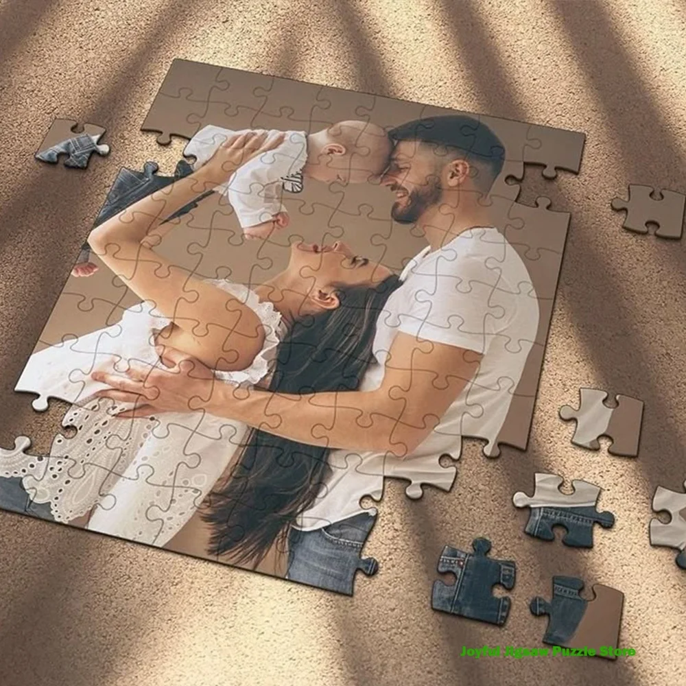Retro Style Jigsaw Puzzle Stress Relief Educational Toys Entertainment Gift for Special Celebration Days