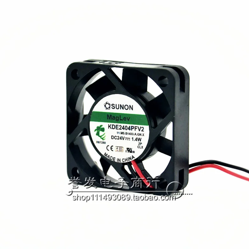 NIEUWE ORIGINELE KDE2404PFV2 24 V 1.4 W 4010 40x40x10mm KOELVENTILATOR RADIATOR