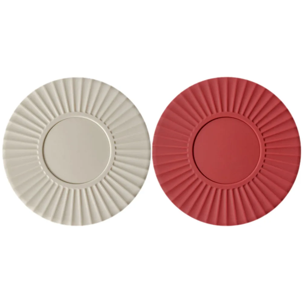 2 قطعة الحصير المطبخ سيليكون مقاومة للحرارة عدم الانزلاق كونترتوب ووك منصات الجدول طبق ساخن حامي قابلة لإعادة الاستخدام عموم وسادة العرض