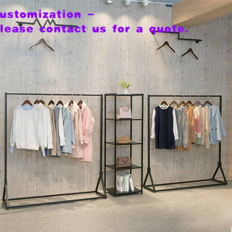 custom.Custom Design Modern Apparel Store Interior Layout Design Decoration Boutique Clothing Racks Retail Display