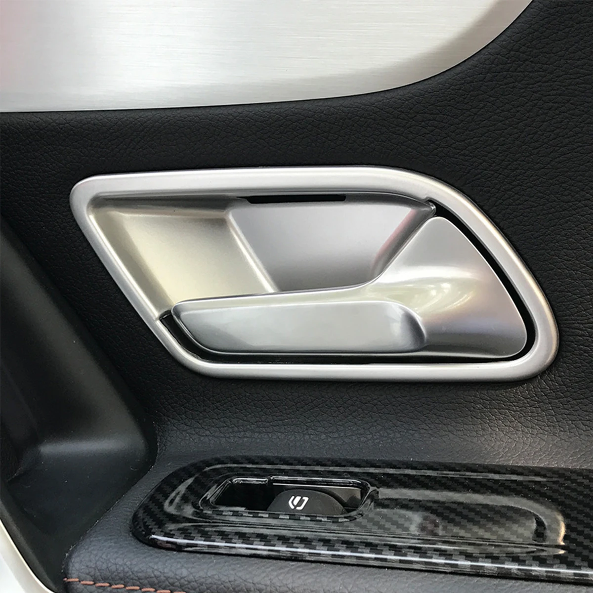 Auto-Innentürgriff-Dekorationsstreifen für Mercedes-Benz A-Klasse CLA-Klasse W177 C118 ABS Auto-Zubehör