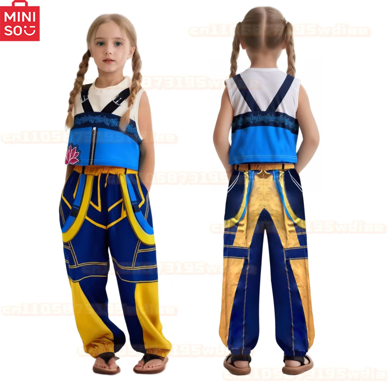 

KPop Demon Hunters Halloween Costume For Halloween Carnival Party Clothes Kids Girls Rumi Zoey Mira Fantasy Roleplay Outfits