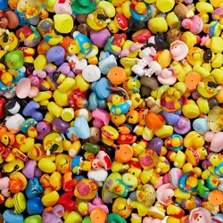 50/100/150pcs Rubber Duck for Jeeps Ducking  2
