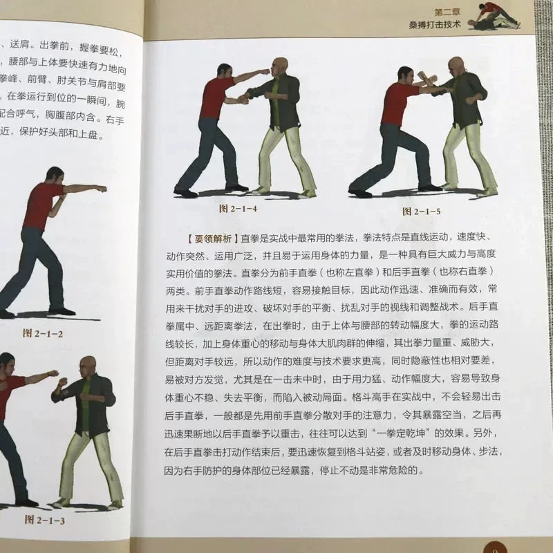 Modern Russian Combats - Sambo Comprehensive Fighting Technique Book Russian Fighting Exercise Tutorial Book