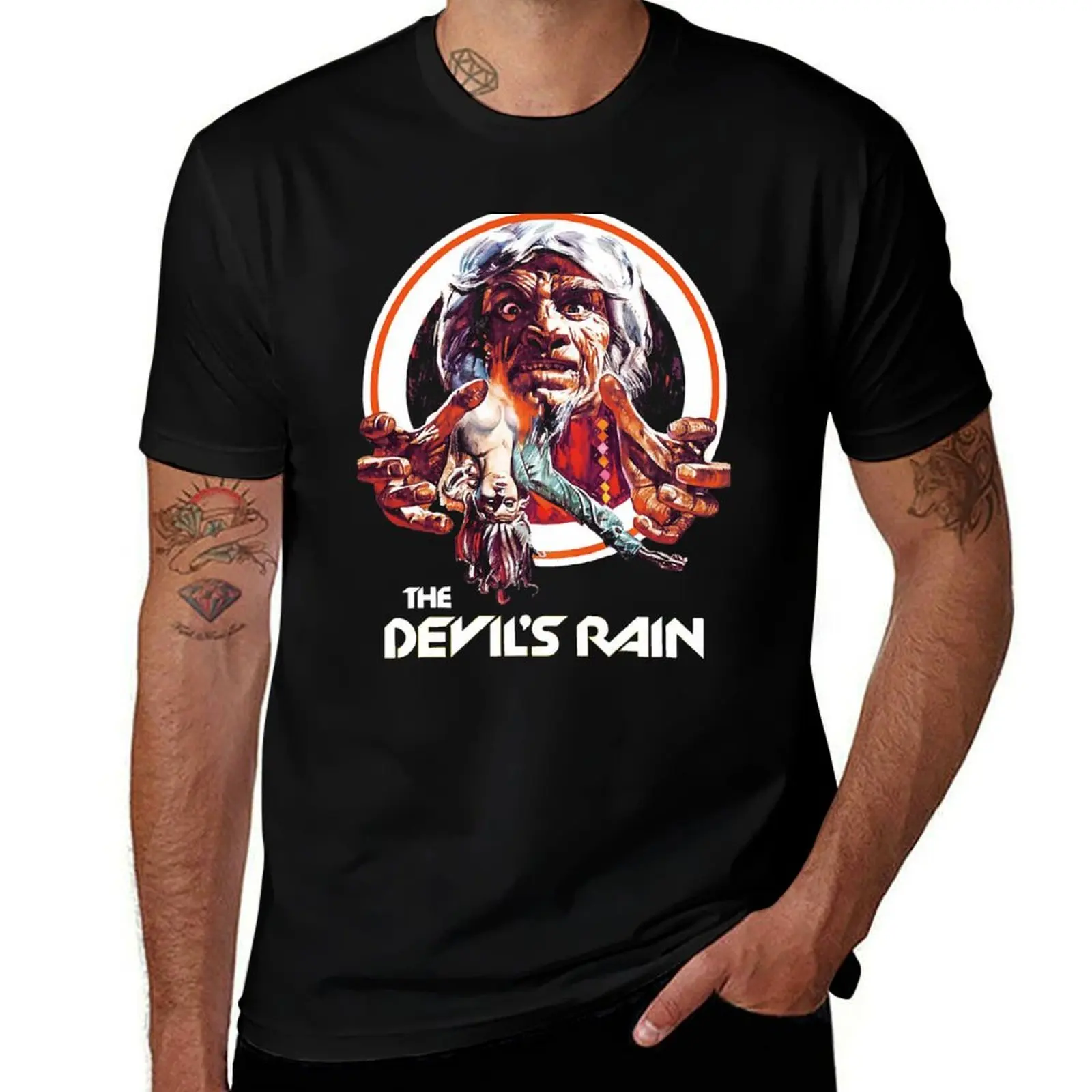 

The Devil's Rain T-Shirt man graphic t shirt t shirts for man cotton funny essential t shirt T-Shirt