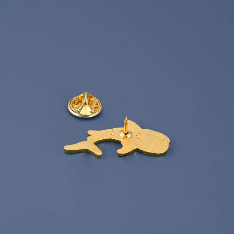 Cute Blue Whale Dolphin Brooches For Unisex Fashion Ocean Theme Fish Animal Badge Pins Jewelry Accessory Clothes Suit Party Gift view 6