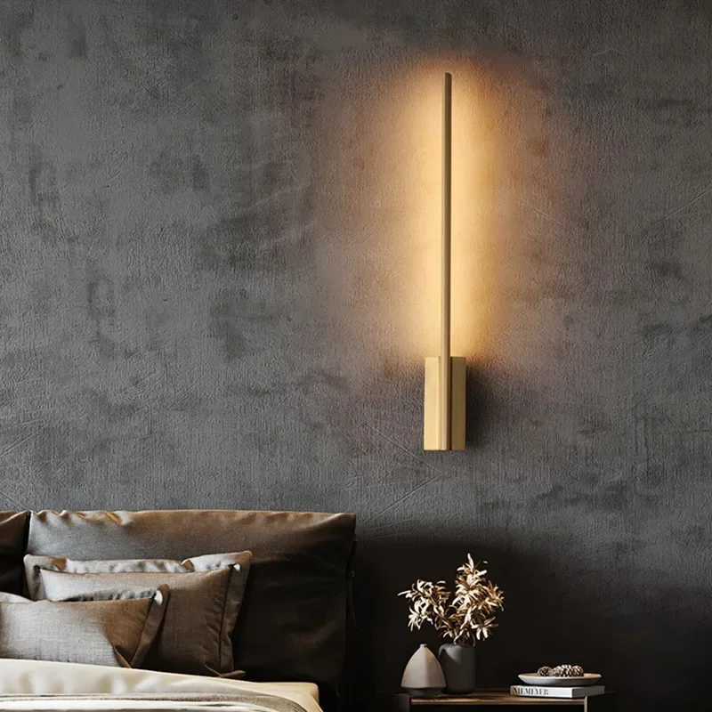 Modern  Sconce Original LED Room Decoration Bedroom Wall lamp For TV Wall Home Appliances Simple wall lights indoor