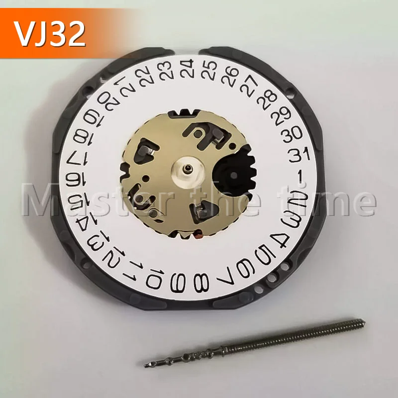 New Quartz Watch Movement Parts VJ32 Quartz Core VJ32B Three-Handed Clock Mechanism for Watch Repair And DIY Projects