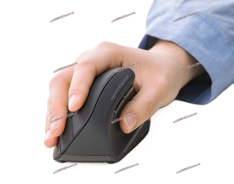 Wireless Mouse Large Size Ergonomic Bluetooth Usb Computer Upright Vertical Grip Mute