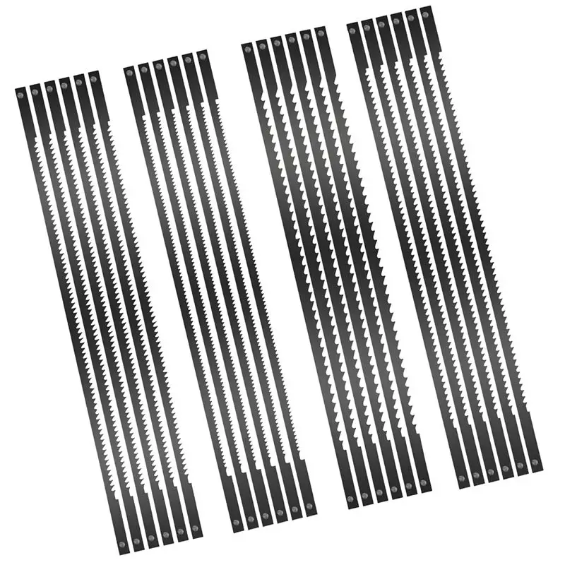 

Superior AA63 Scroll Saw Blades,Fretsaw Blade,Scroll Saw Blades,Scroll Saw Blades With Pin, 10/15/18/24 Teeth,Suitable For Woodw