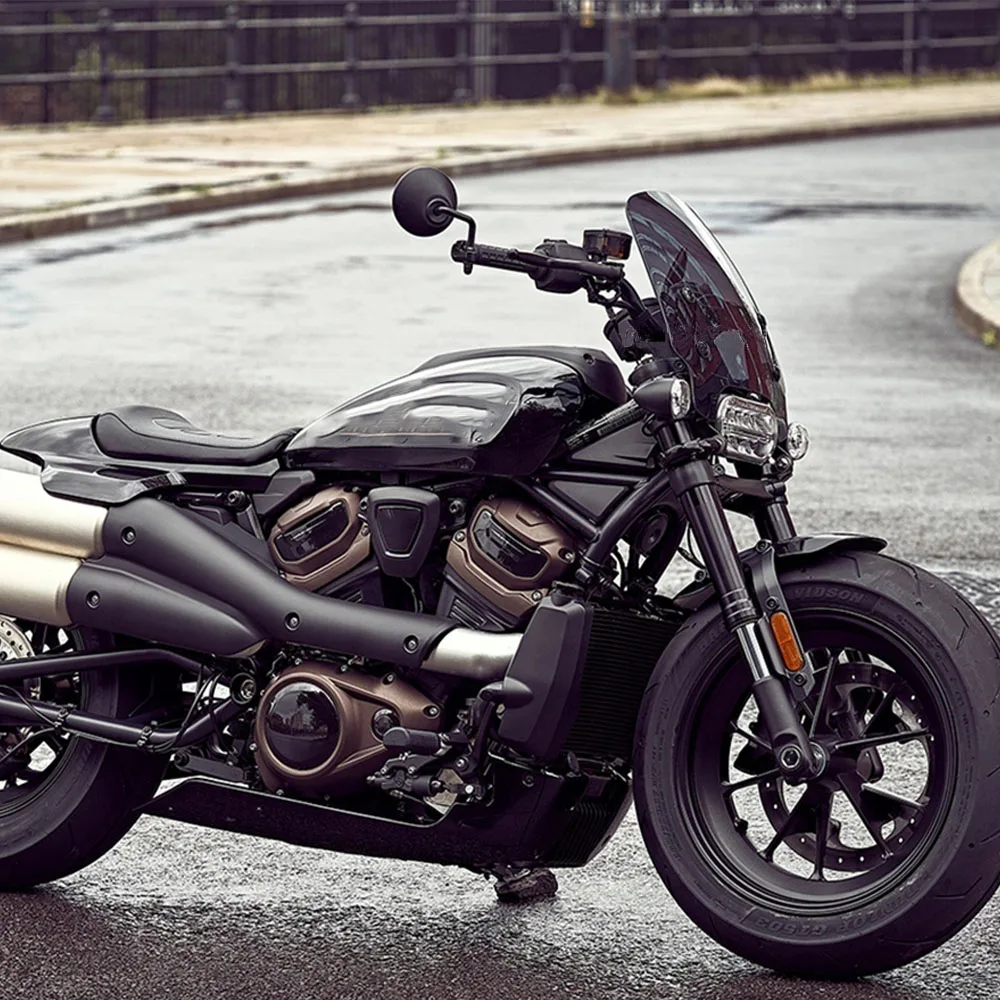 Savvies Pellicola Protettiva Per Harley Davidson Sportster S 2022 RH1250S – 6 Pezzi, Trasparente, Antigraffio, Touch Compatibile, Made In Germany