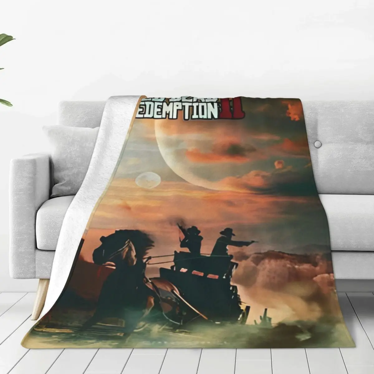 

New Arrival Red Dead Redemptions Arthur Morgan Game Blankets Lightweight Thin Fleece Comfortable Throw Blanket Machine Washable