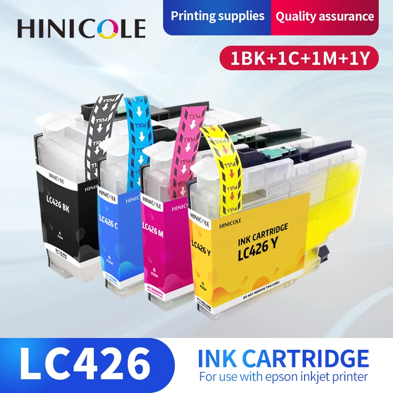 

Совместимый картридж HINICOLE LC426 LC-426 для принтера Brother MFC-J4335DW MFC-J4340DW MFC-J4535DW MFC-J4540DW