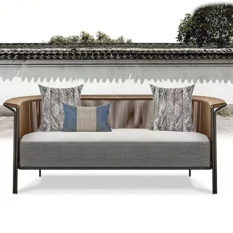 Sofa Leisure Garden Balcony Rattan Table and Chair Sun Room Villa Hotel Designer Furniture Combination Muebles