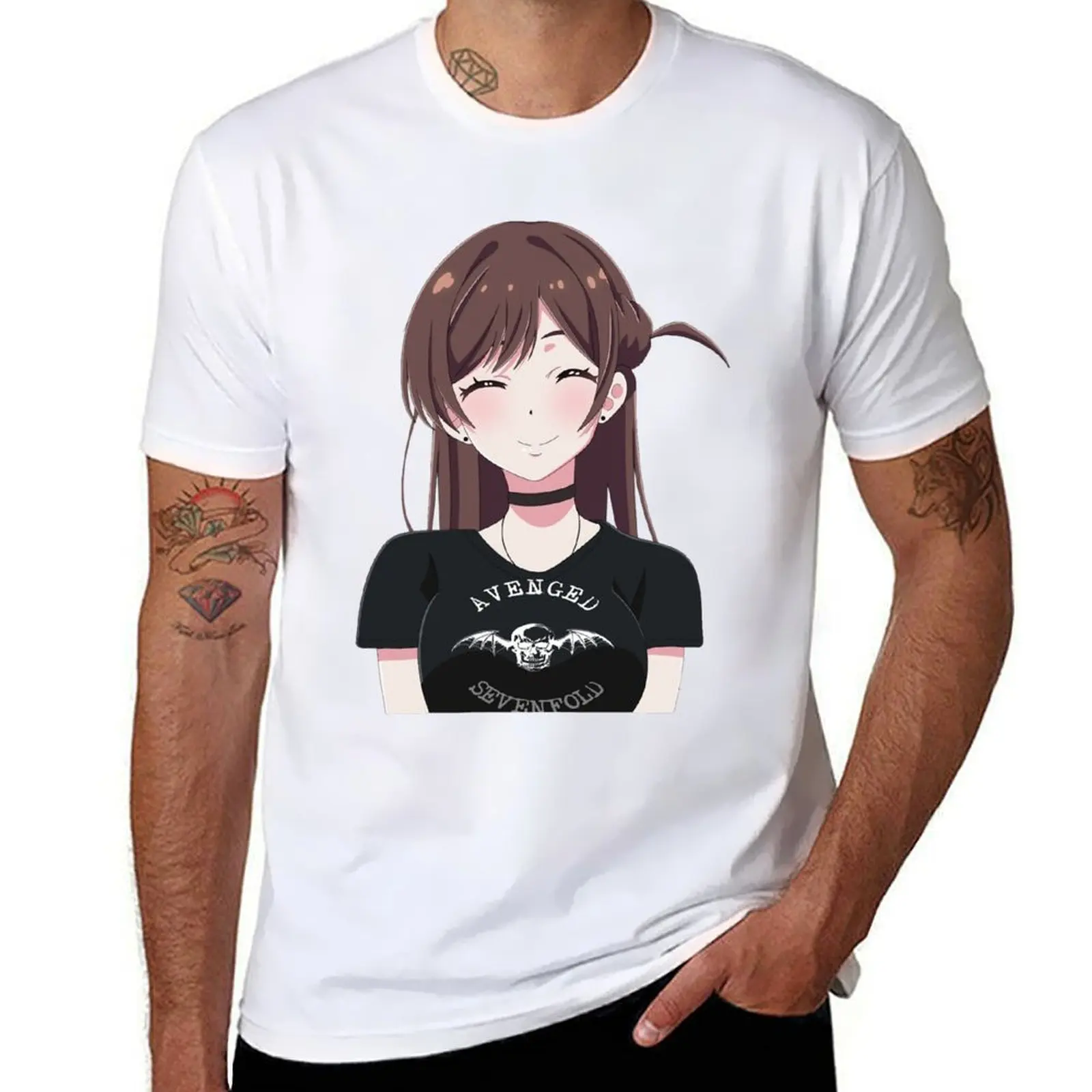 

Funny Gift For Rent Ichinose A Girlfriend Vintage Photograp T-Shirt men t shirt cotton 100% t shirts for man pack cotton T-Shirt