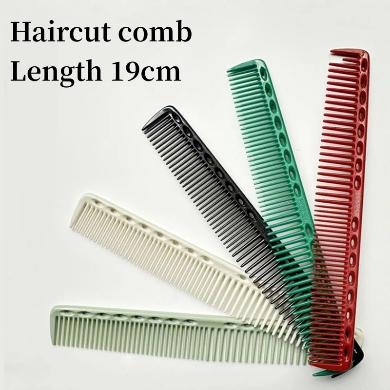 Hairdressing Comb For Barbers Haircut Combs Salon Hairstylist Hair Cutting Comb Hairbrush Barber Shop Hair Trimming Tools Y0508