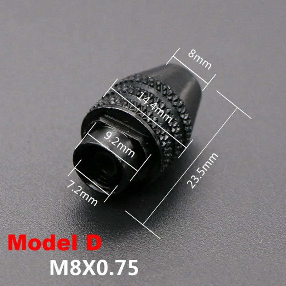 New Portable Practical Chuck Converter Keyless Metal Parts Attachment Black For 4486 Rotary Tool For Rotary Tool