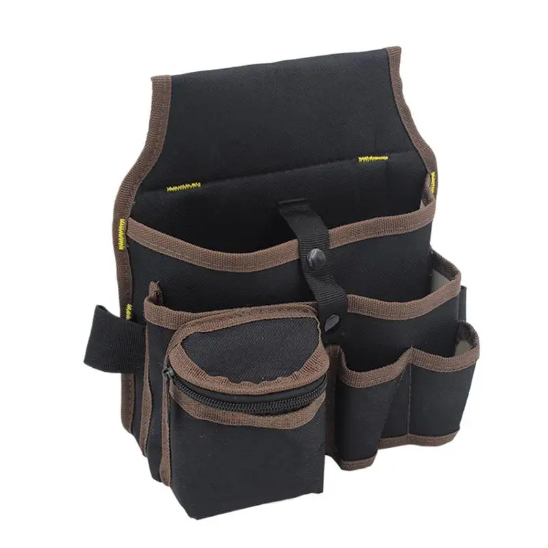 

Tool Pouch Work Pouch Multi-pocket Waterproof Belt Storage For Hardware Gardeners Carpenters Electricians Screwdrivers Tape