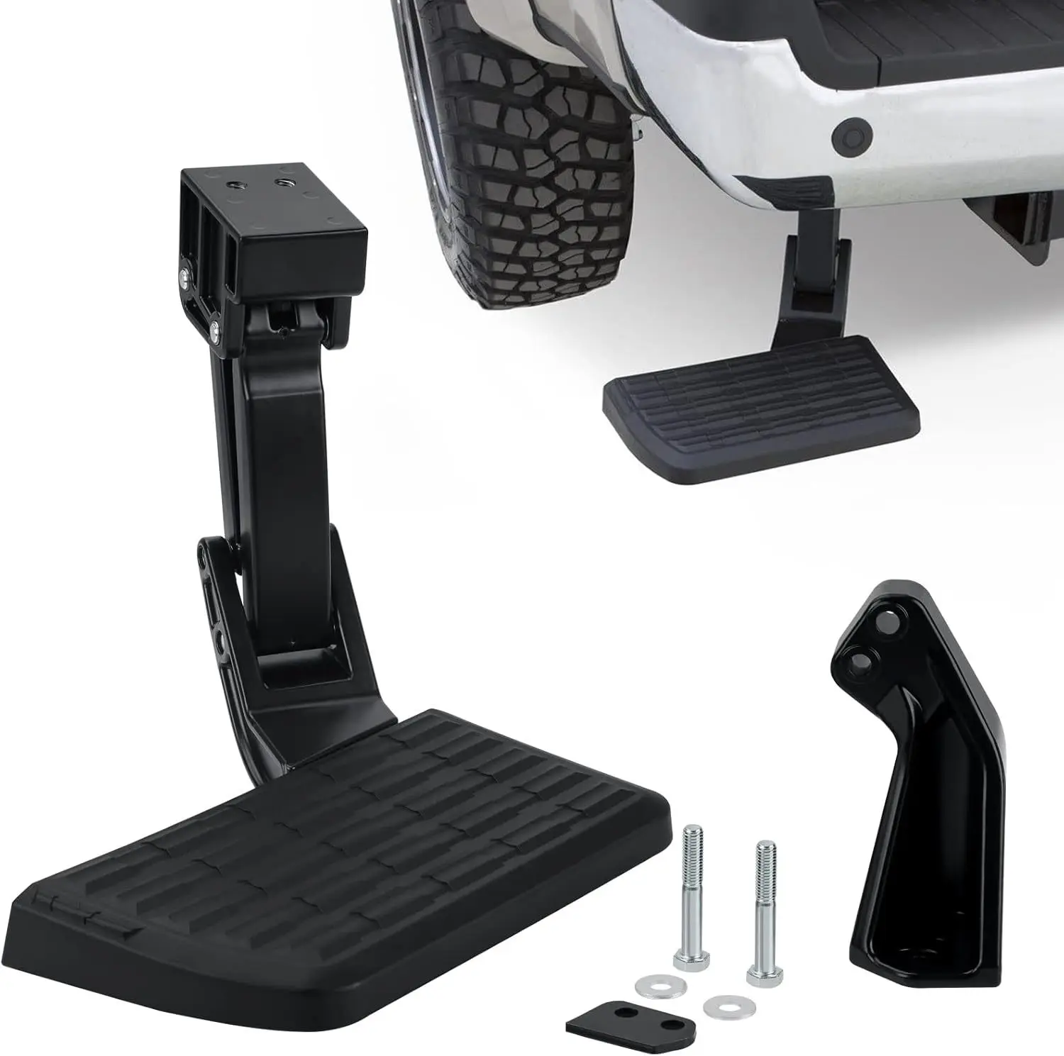 Retractable Tailgate Bed Step Rear Bumper Foot Pedal Fit for Toyota Tacoma 2012‑2021 OE PT392‑35100