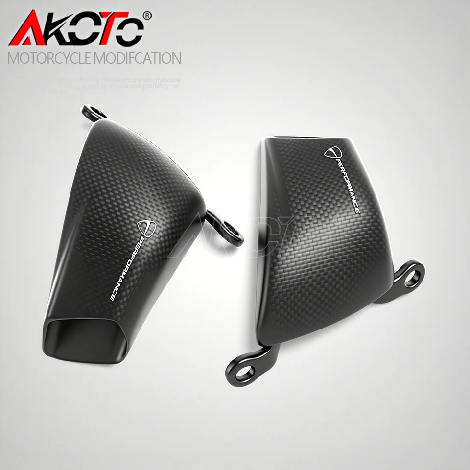 NIEUW Voor Ducati Panigale Streetfighter V4 V4S Koolstofvezel Remklauw Radiator Cover Luchtkanalen Rem Koeling Koellichaam Accessoires