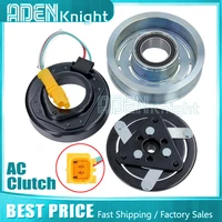Embrague de compresor de CA SD6V12 para Citroen C4 Fiat Peugeot 206 207 307 308 6453AQ 9651910980 9659875780 9670318880 9671216280