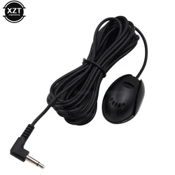NEW Mini 3.5mm Wired Paste Type External Microphone Car Audio Mic For laptop DVD Radio Stereo Player Meeting Speaker hot sale