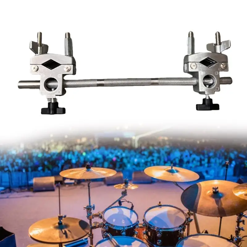 Professional Double Drum Hardware Clamps Enhancing Grip and Easy Installation Suitable for Multifuntional Drum Setup 