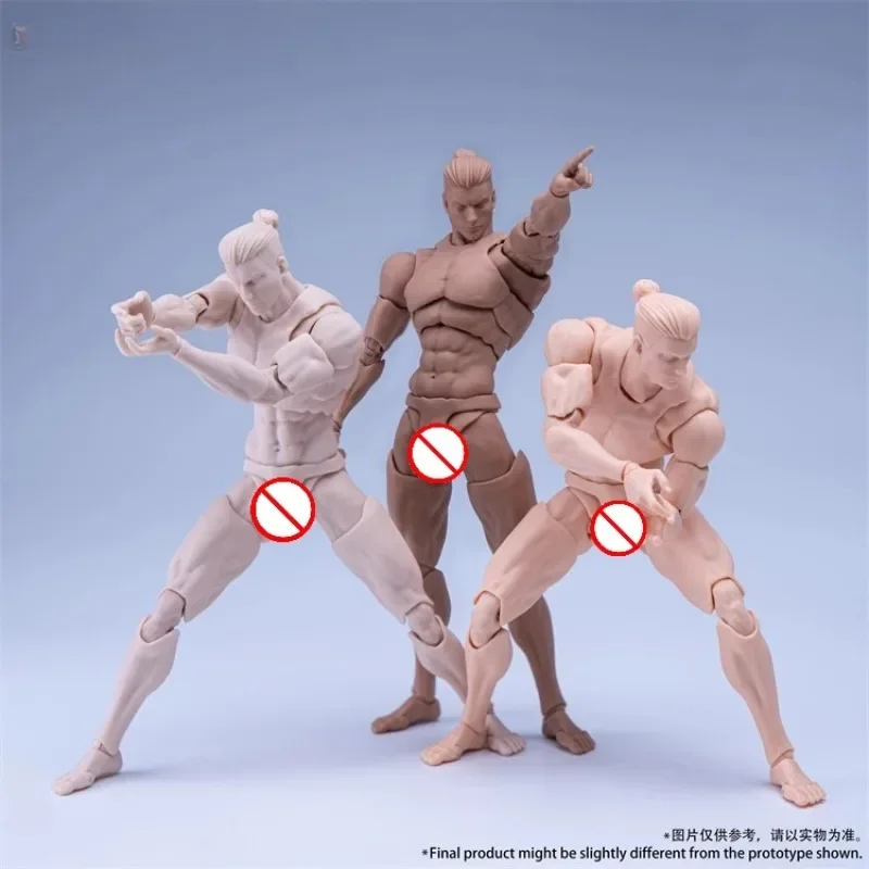 

Оригинальный Romankey X COWL 1/12, супер гибкий мужской шарнирный корпус, 16,5 см, сильная шарнирная фигурка солдата, тело куклы