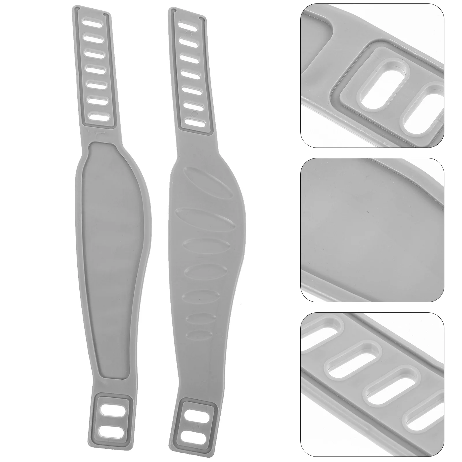 

1 Pair Adjustable Bike Pedal Straps Plastic Footrest Straps For Cycling Fitness Equipment Universal Replacement Exercise Bike