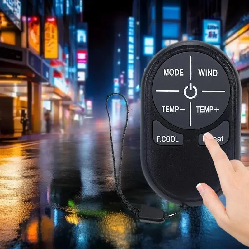 1Pcs Portable Mini Universal A/C Remote Control Compatible With All Major Air Conditioner