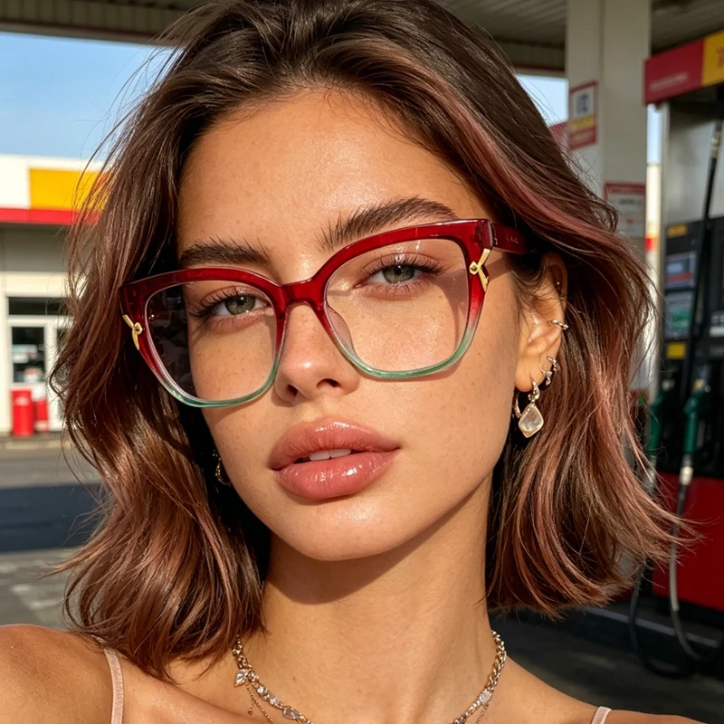 1 шт. Новая стильная женская о – обзор и цена Women'S Fashion Eyeglass Frames