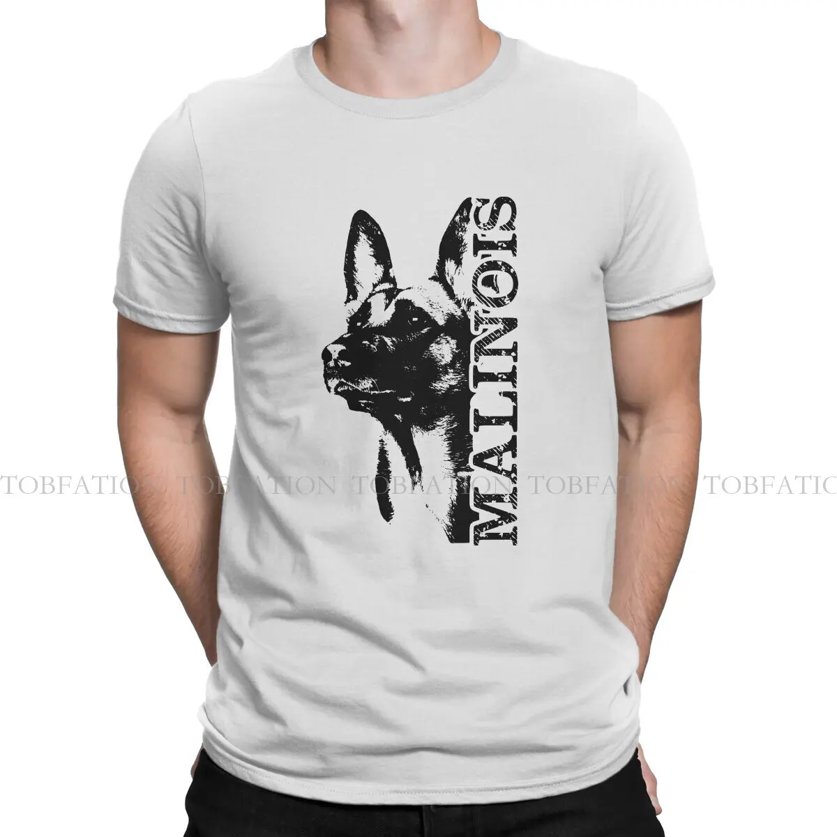 Belgian Malinois Malinois Belgian Shepherd Mechelaar T Shirt Fashion Men's Tees Summer 100% Cotton Clothing Crewneck TShirt