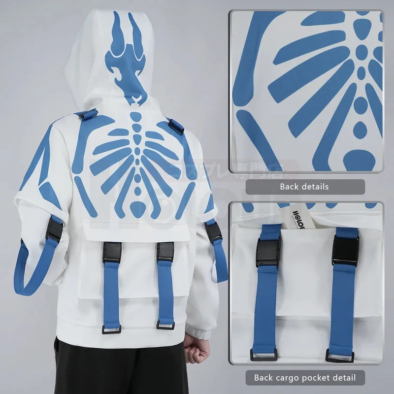 HOLOUN Wind Breaker Anime Chiglia Shingo Natori Takeru Kongo Shyu Kirishima Costume Cosplay Felpa con cappuccio Cerniera Oversize Unisex Adulto