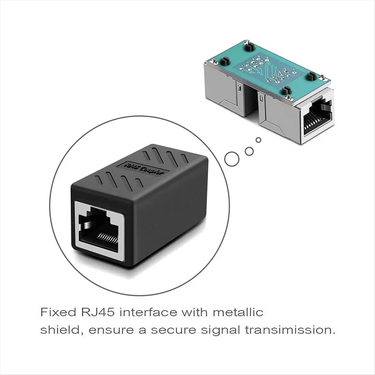 |N06R NEW|  20PCS Ethernet Cable Extender,RJ45 Cat 5 Cat 6 Cat6a Coupler, Extender Connector Female to Female RJ45 Ether