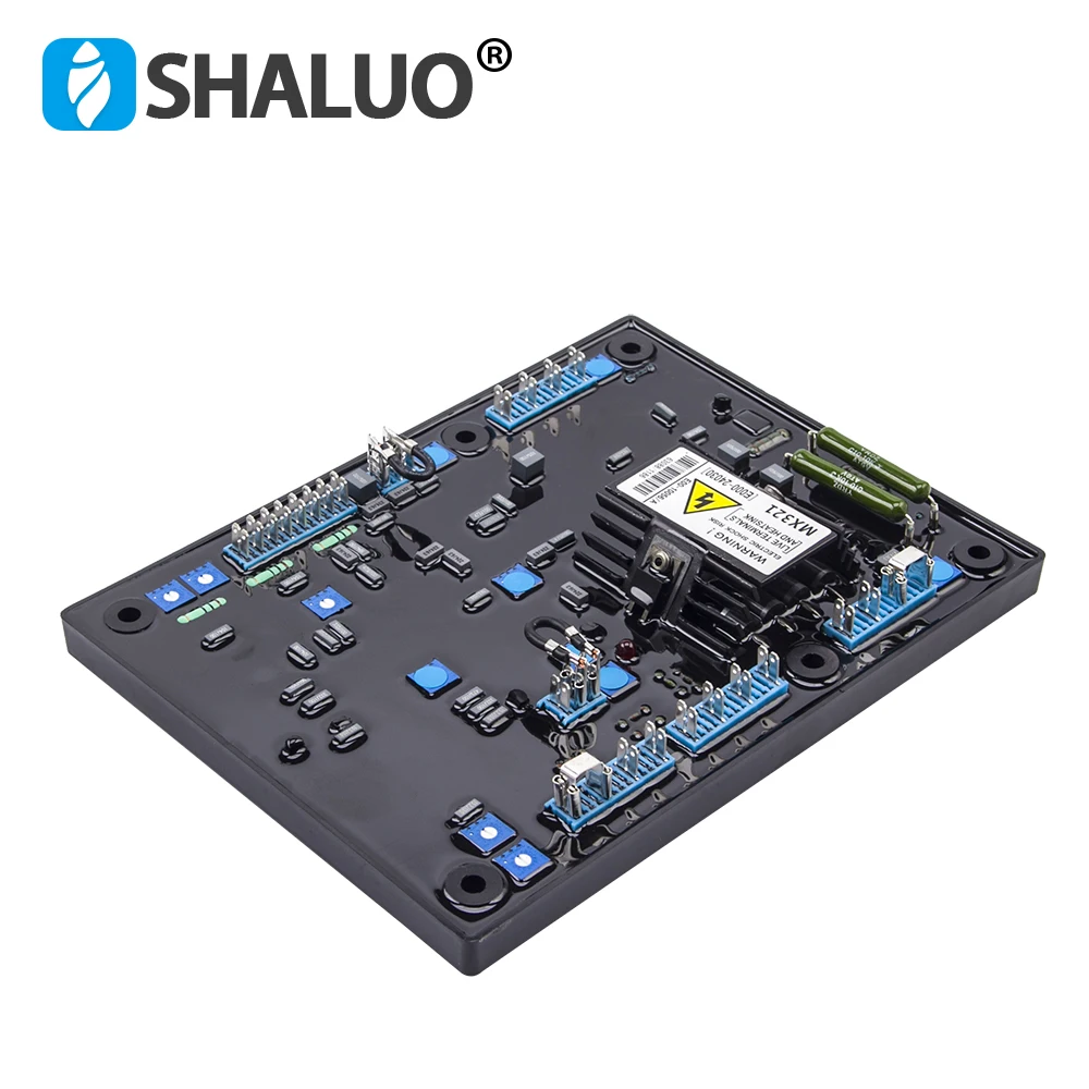 Imagem -05 - Regulador de Tensão Automático e Estabilizador Painel de Controle Gerador de Ímã Permanente Trifásico Peças Sobressalentes Mx321 Avr Pmg