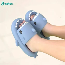 Tongs Requin à Semelle Souple pour Homme et Femme, Chaussures de Dessin Animé pour Enfant