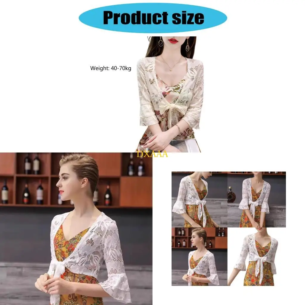 

DXAA Luxurious Summer Wedding Scarf With Delicate Lace For Bridal Party Dress