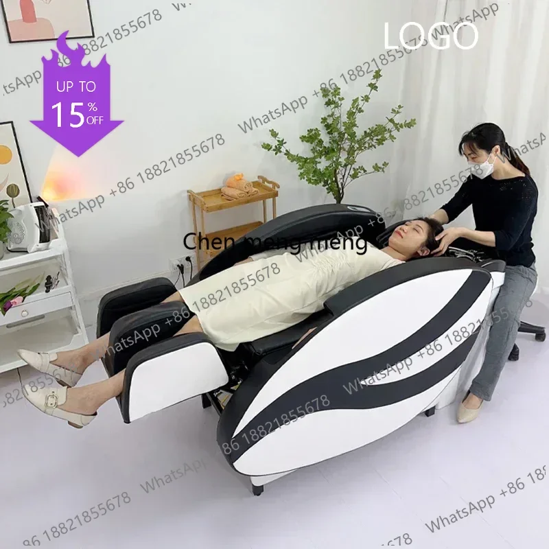 

D80 High-end Multifunction Shampoo Chairs Barber Barber Shop Shower Electric Massage Shampoo Chairs Salon Furniture Cama Champu