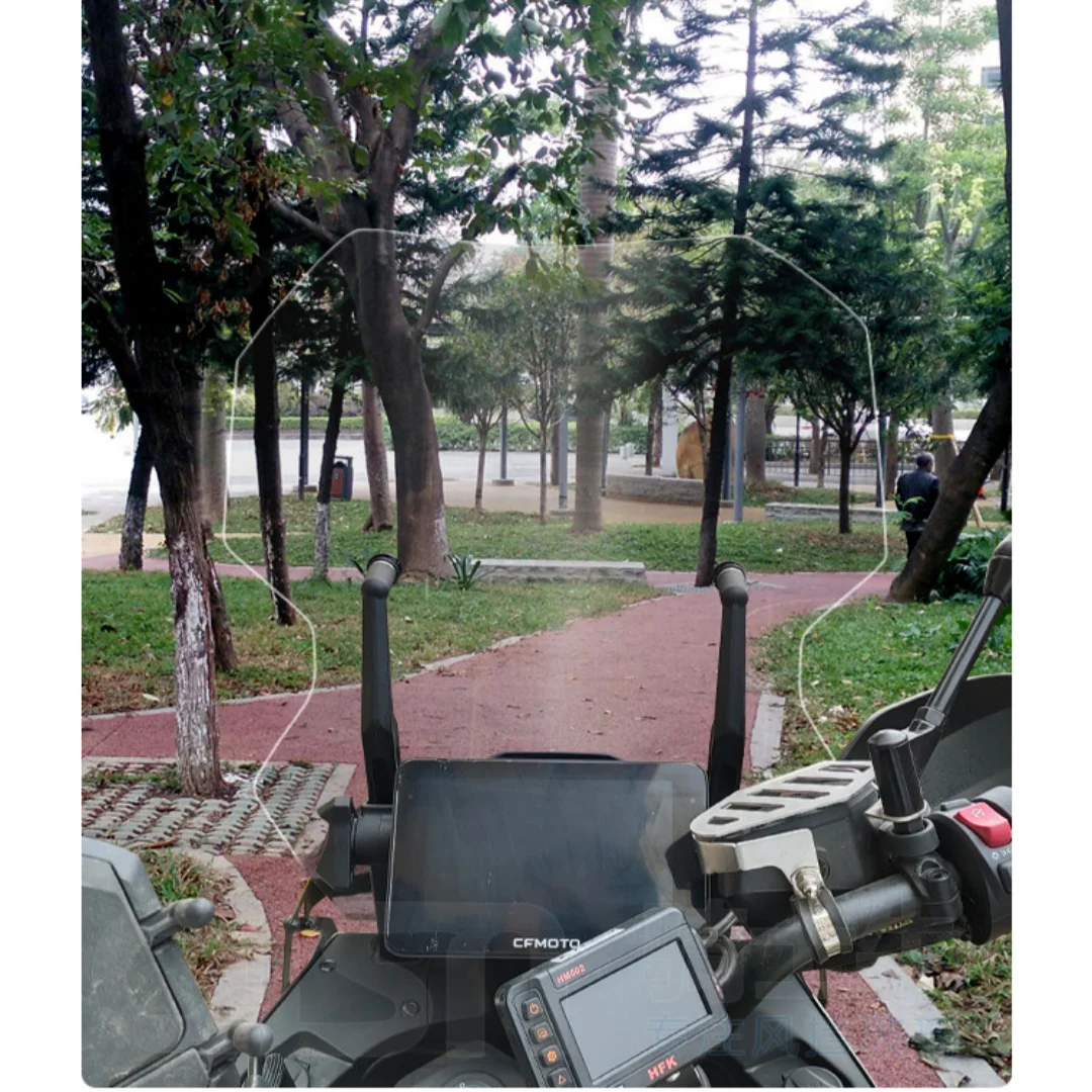 FOR CF 800MT Front Windshield Modified Dedicated Reinforced Thickened Anti-Breakage Durable Ultra-High Light Transmission