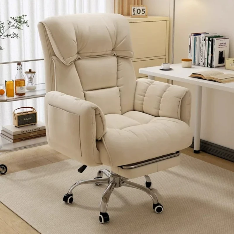 2026 New Reclining Lazy Sofa Chair Single Rocker Leisure Seat with Hidden Footrest Double Layer Soft Padding Height Adjustable
