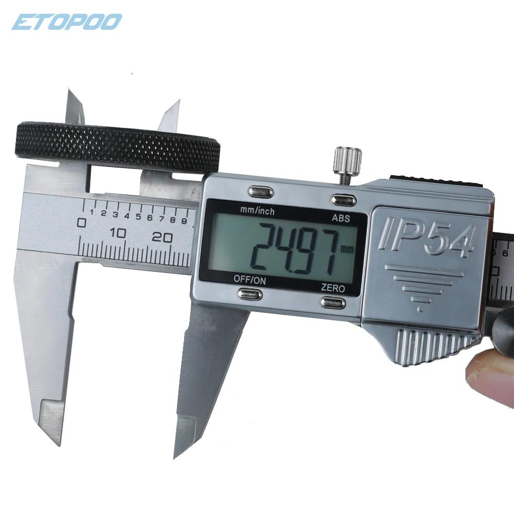 

Industrial level Electronic Vernier Caliper IP54 Coolant Proof 0-150mm/6" 0.01mm High Accuracy measuring tool