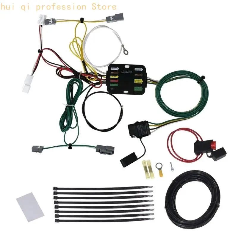 Plug-and-Play-4-Wege-Anhänger-Verkabelungssatz für Edge-SUV-Modelle 2011–2014 56120 118515 40695 H8WE – Detail 6