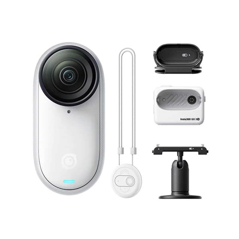 Insta360 GO 3S – 4K Tiny Camera, Portable and Versatile, Hands-Free, POV, Mount Anywhere, Stabilization